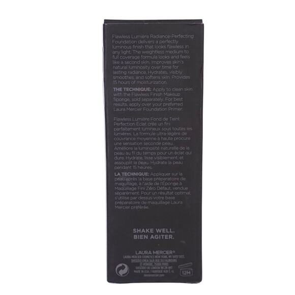 Laura Mercier Flawless Lumiere Radiance-Perfecting Foundation 2N2 Linen - Picture 3 of 7